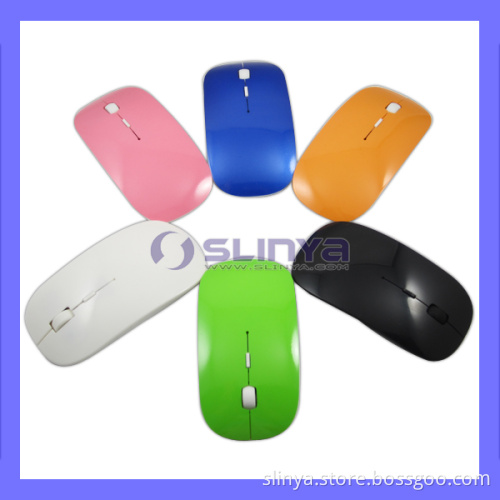 Colorful Portable Flat 2.4G Mini Wireless Mouse